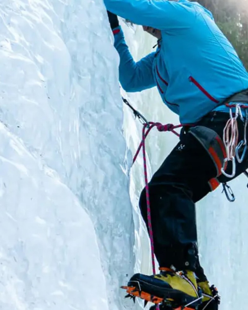 Eisklettern am Johanneswasserfall