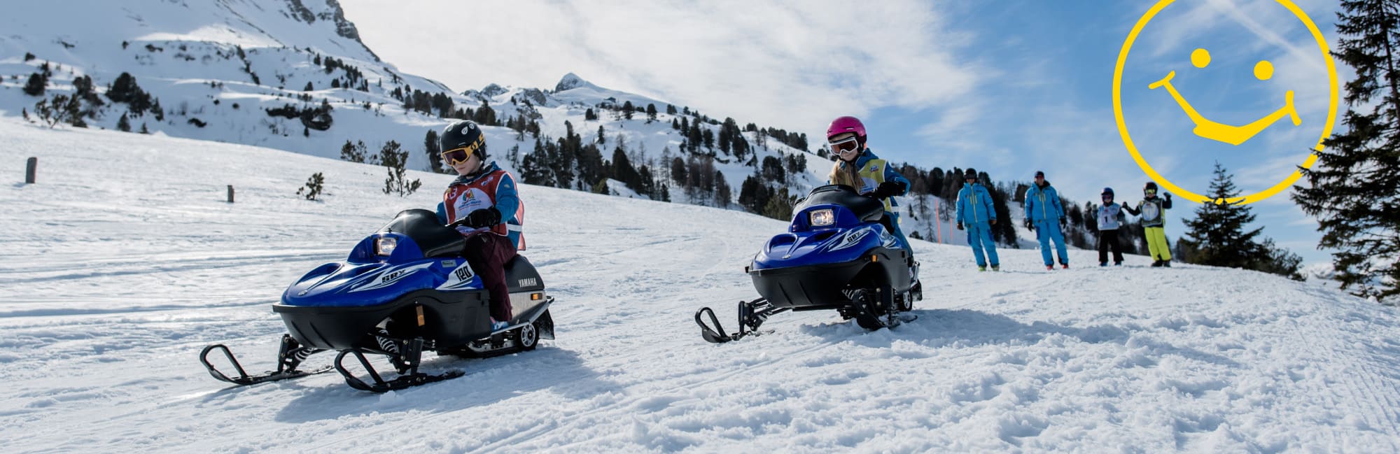 Spaß beim Mini Skidoo fahren in Obertauern