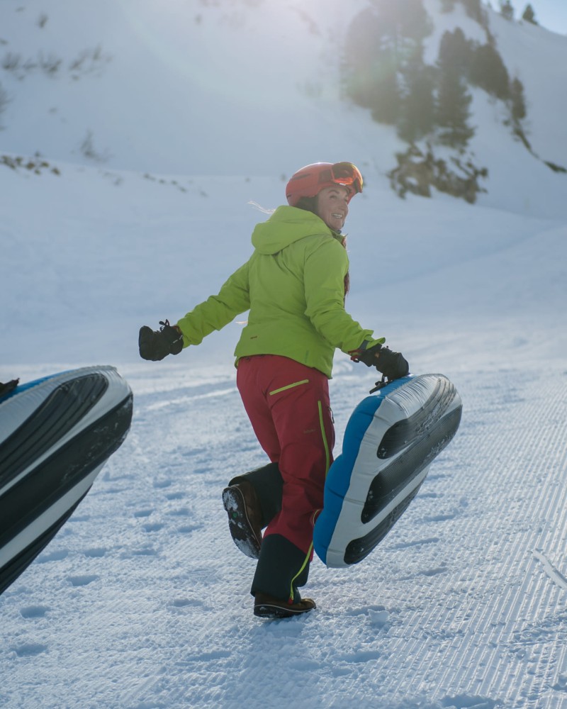 Airboarding in Obertauern