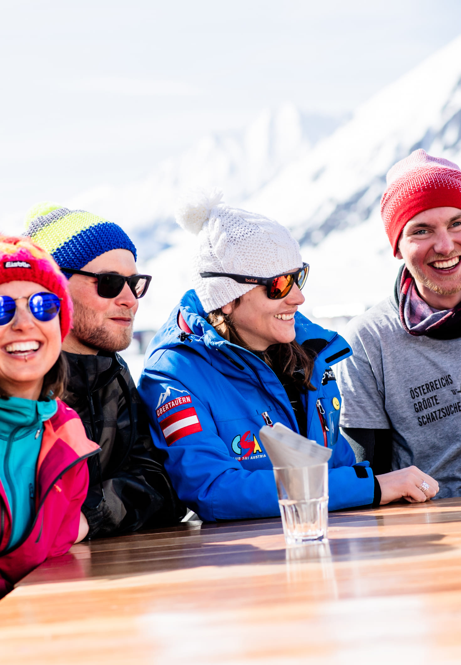 Gemeinsam Spaß haben beim Gruppenevent in Obertauern.