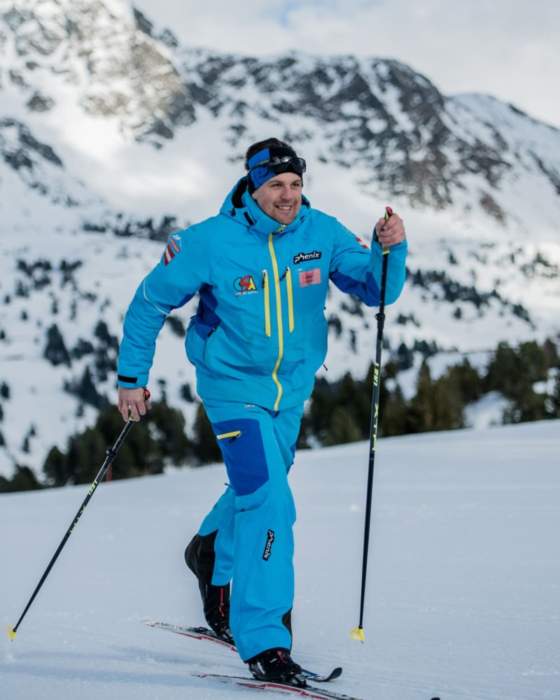 Cross-country ski instructor at CSA ski school Silvia Grillitsch