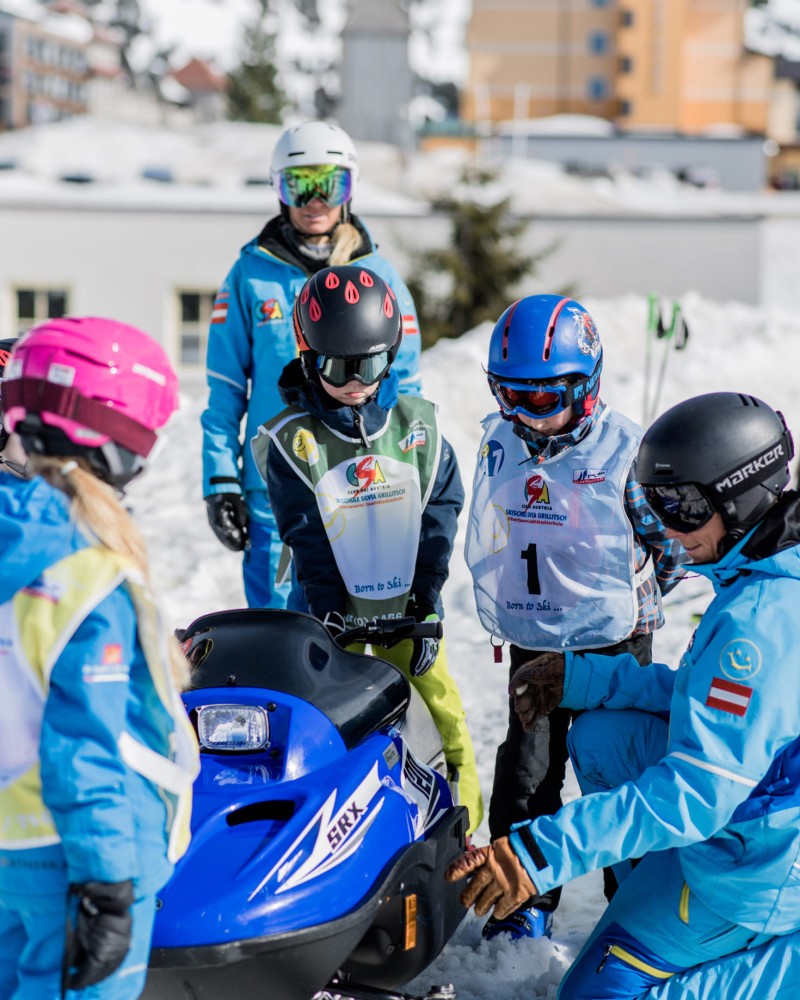 Mini Skidoo fahren in Obertauern
