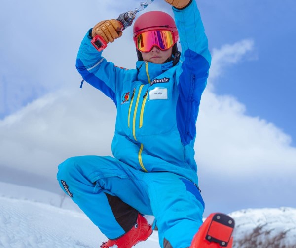 Immer bereit für Abenteuer und Spaß im Schnee mit den Gästen