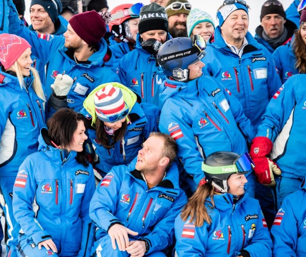 Das Team hat Spaß untereinander